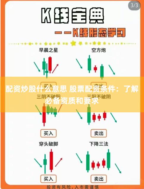 配资炒股什么意思 股票配资条件：了解必备资质和要求
