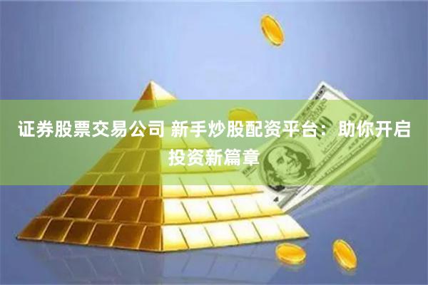 证券股票交易公司 新手炒股配资平台：助你开启投资新篇章